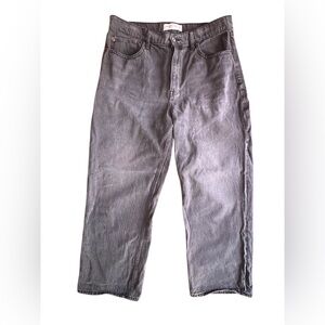 Abercrombie & Fitch Women's High Rise Jeans in Gray